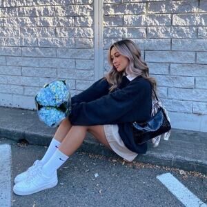 Nike Air Force 1 "Triple White" Low Top Classic Sneakers Women’s US Size 8